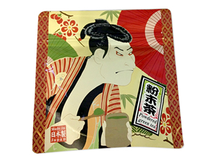 Powdered tea guy Edo Samurai pattern